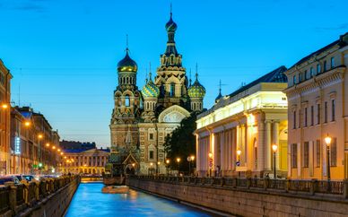 Croisière de Luxe de Moscou à Saint-Pétersbourg