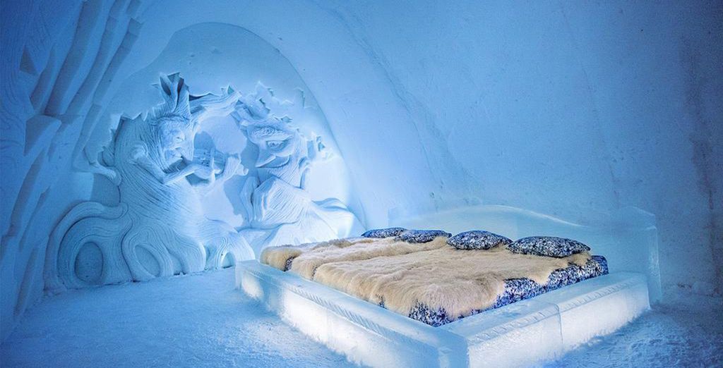 La Laponie en train avec nuit au SnowHotel