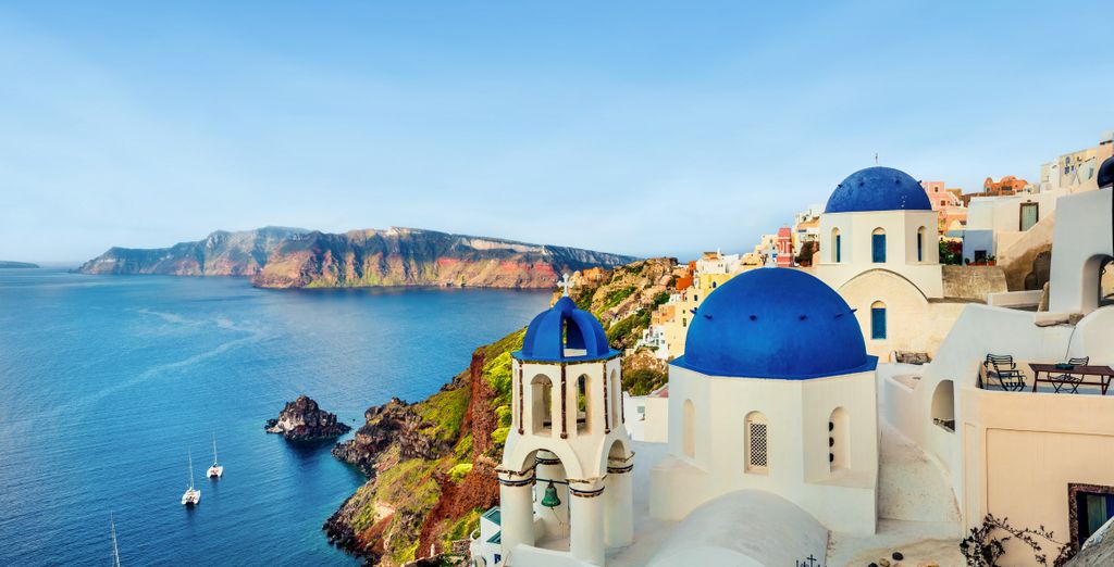 Santorini con crucero incluido