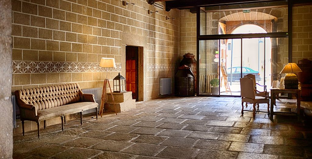 Palacio histórico rehabilitado como hotel boutique