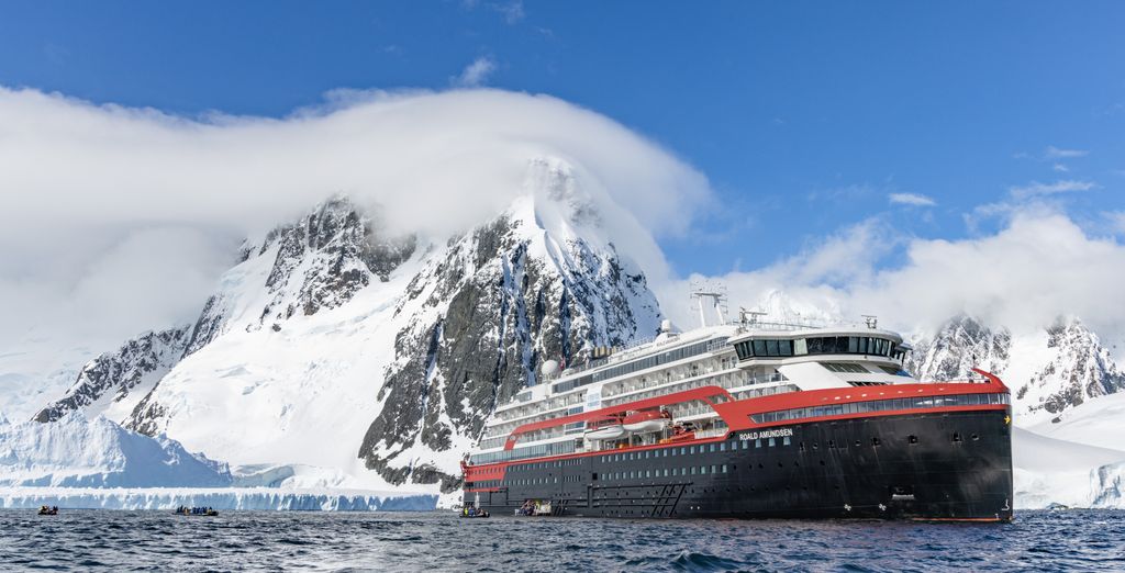Crucero de 17 noches por la Antártida y las islas Malvinas
