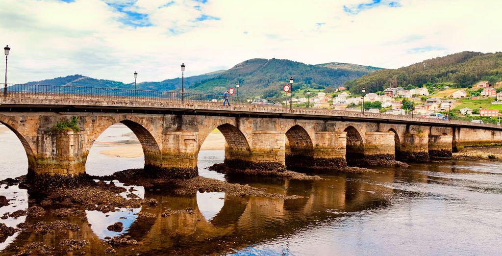 Recorrido en tren desde León hasta Santiago de Compostela