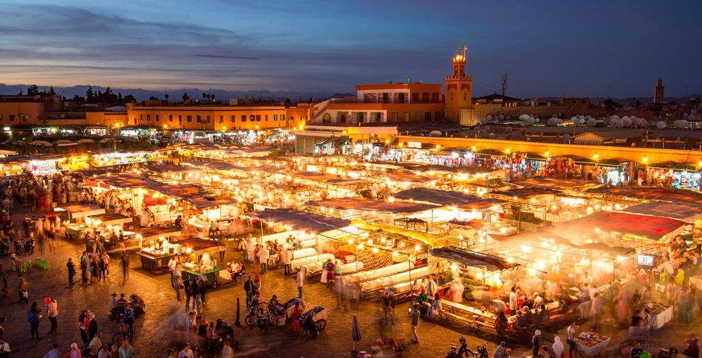 Circuito semi-privado por el Atlas, gargantas y el desierto