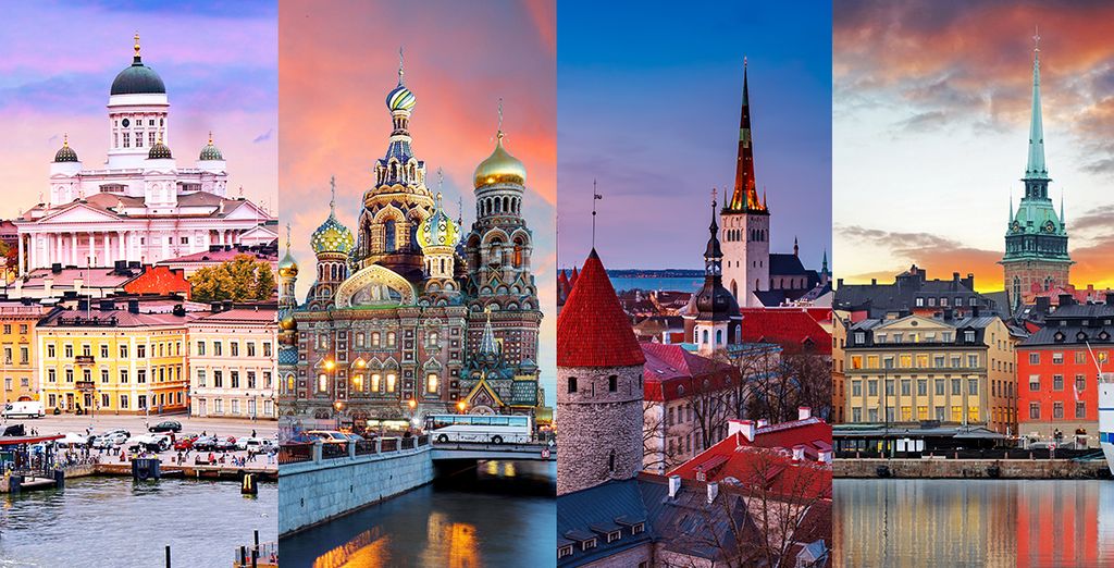 Crucero por el Báltico con visado gratis en San Petersburgo