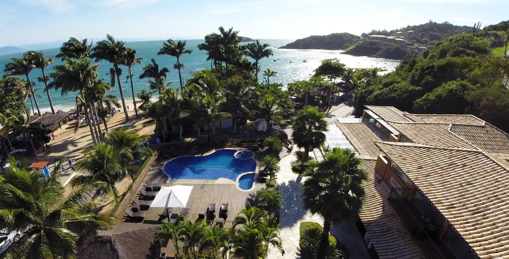 Arena Leme 4* con extensión a Búzios