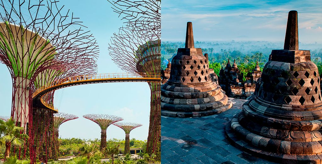Singapur, Java y Bali