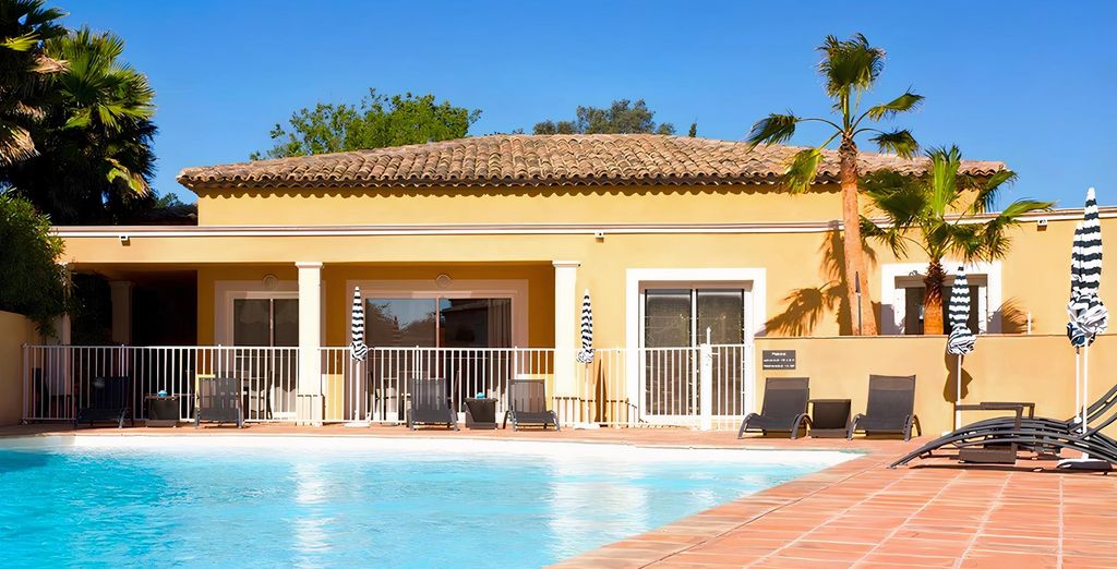 Résidence Lagrange Vacances Green Bastide, villas avec terrasse, face au golf