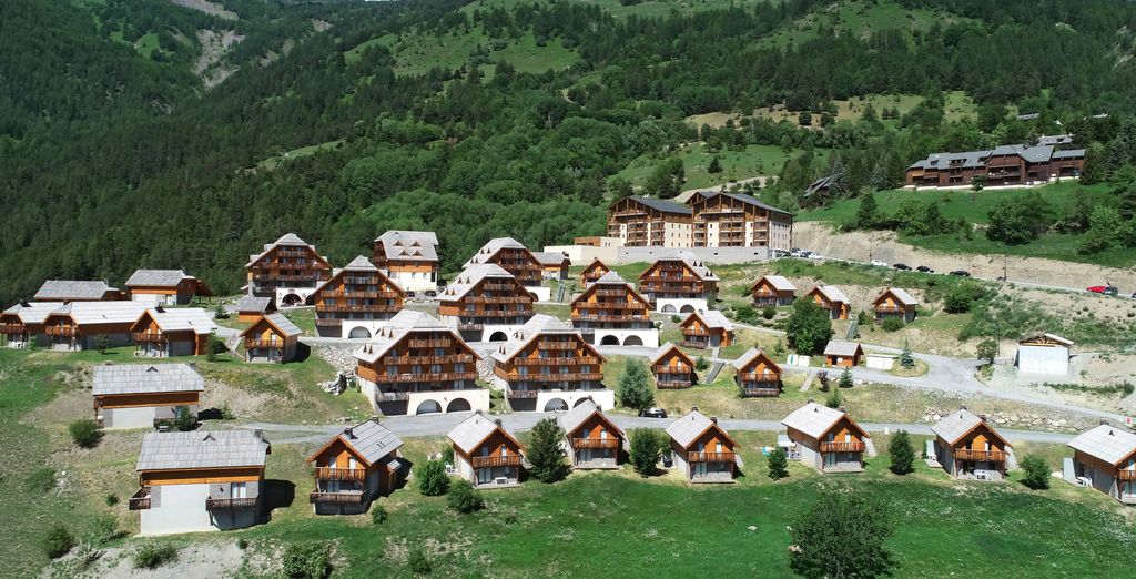 Résidence Odalys Le Village de Praroustan 4 étoiles, chalets de Pra-Loup