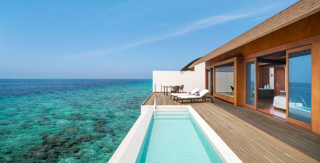 Villa avec piscine privée face au lagon, The Westin Maldives Miriandhoo Resort 5 étoiles