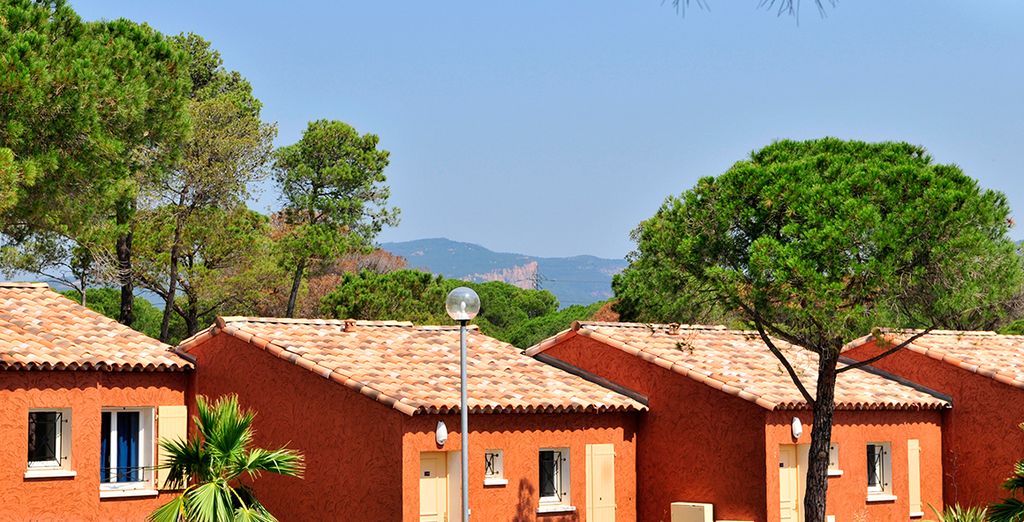 Résidence Le Village Azur, villas et maisonnettes dans la pinède