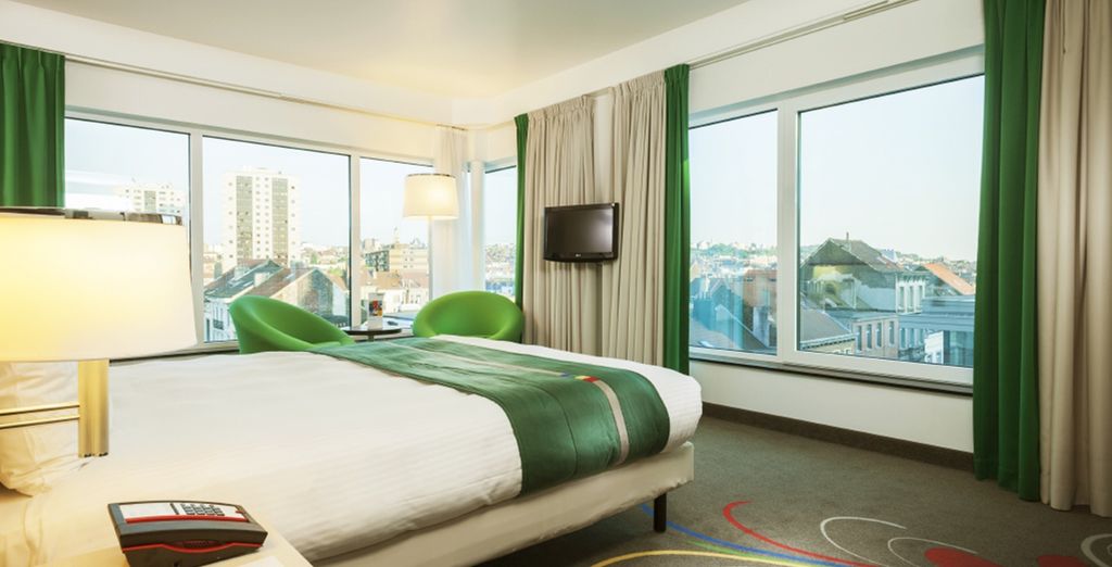 Hôtel haut de gamme, tout confort avec chambre toute équipée et vue panoramique, sélectionné par Voyage Privé