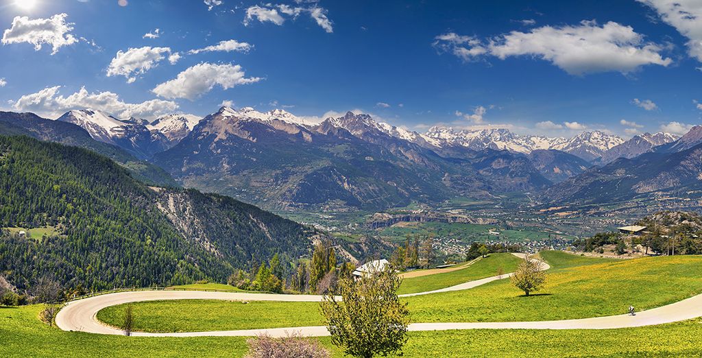 Résidence Le Deneb 4 étoiles à Risoul, panorama sur les Alpes du Sud
