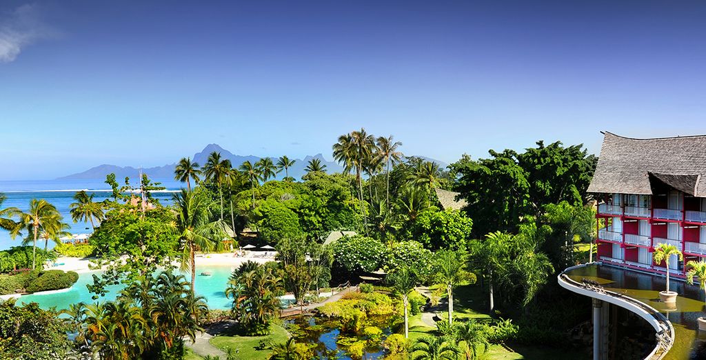 Meridien Tahiti 4*, Hilton Moorea 5* et Conrad Bora Bora 5*
