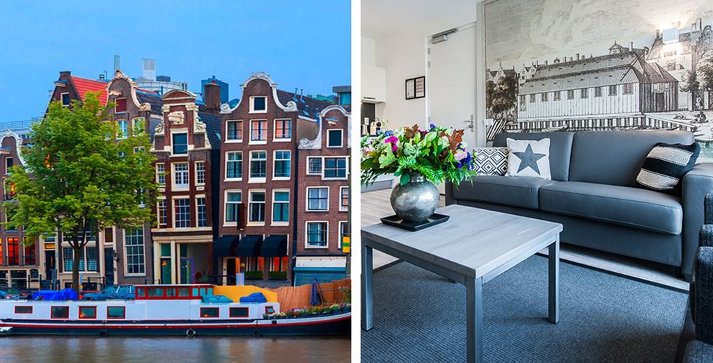 Appartements 24 personnes Amsterdam Jusqu
