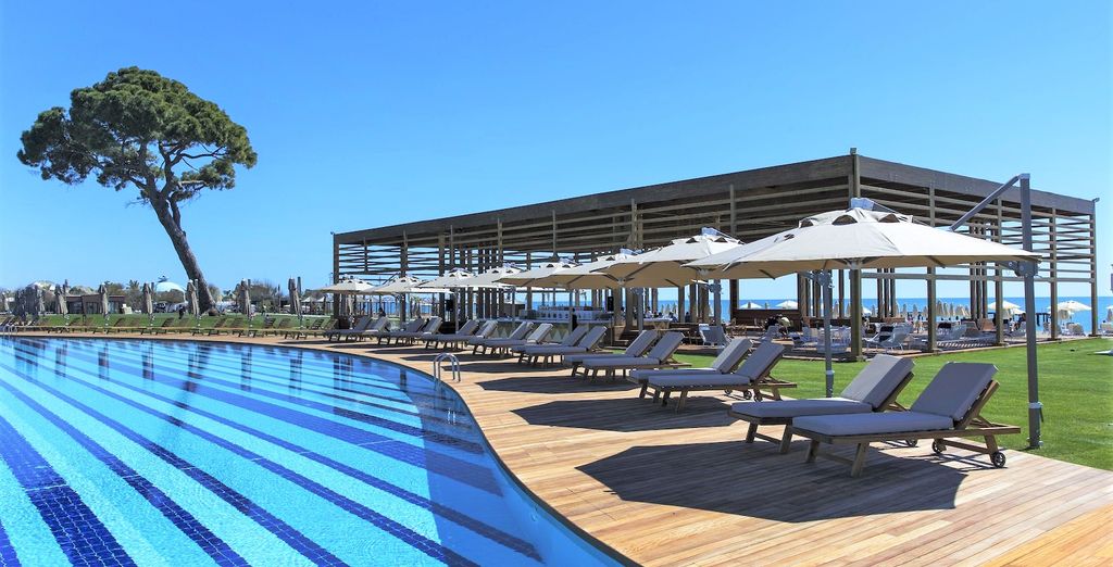 Hôtel Rixos Premium Belek 5 étoiles, piscine et plage sur la riviera turque