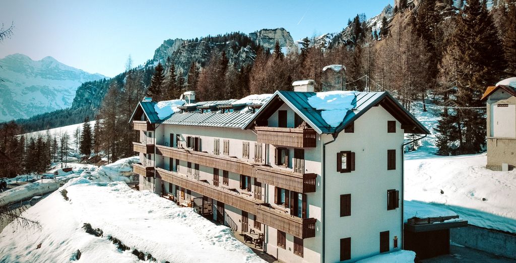 Veduta panoramica di Cortina d'Ampezzo