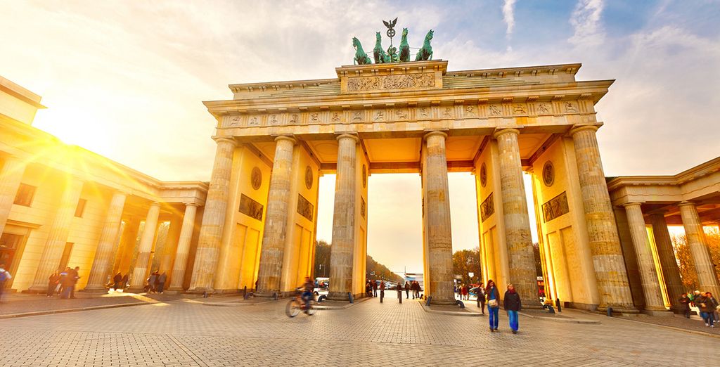 Fotografia del monumento storico di Berlino: la Porta di Brandeburgo