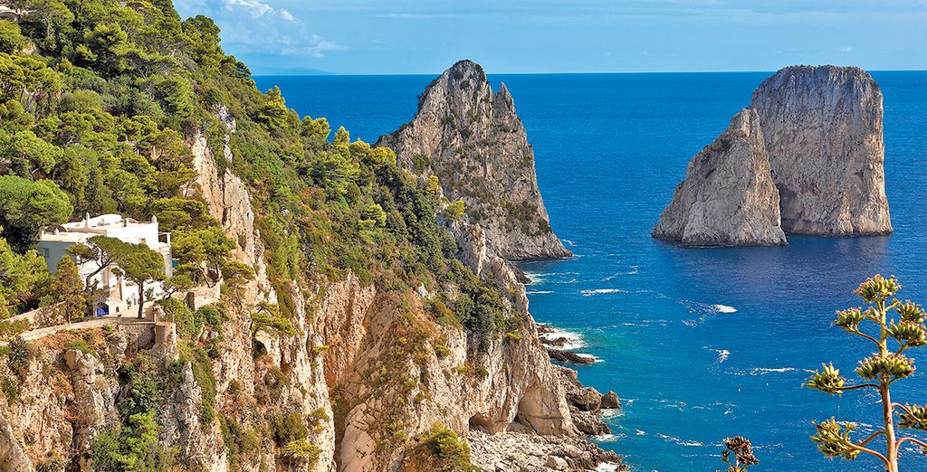 Fotografia dell'isola di Capri