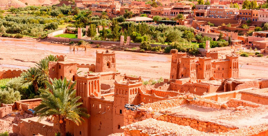 Tour in 4x4 Monte Atlas, gole e deserto del Sahara di 5 o 7 notti