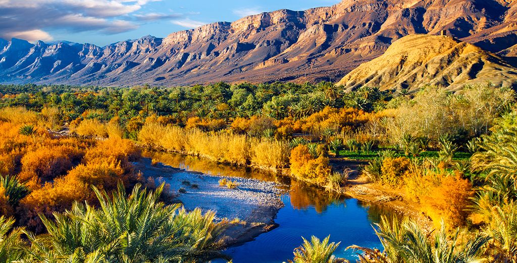Tour in 4x4 Monte Atlas, gole e deserto del Sahara di 5 o 7 notti