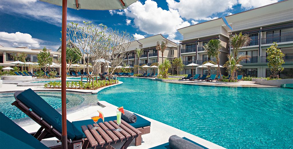 Combinato Maikhao Palm Beach 5*, Samui Buri Beach 4* e Bangsak Merlin 4*