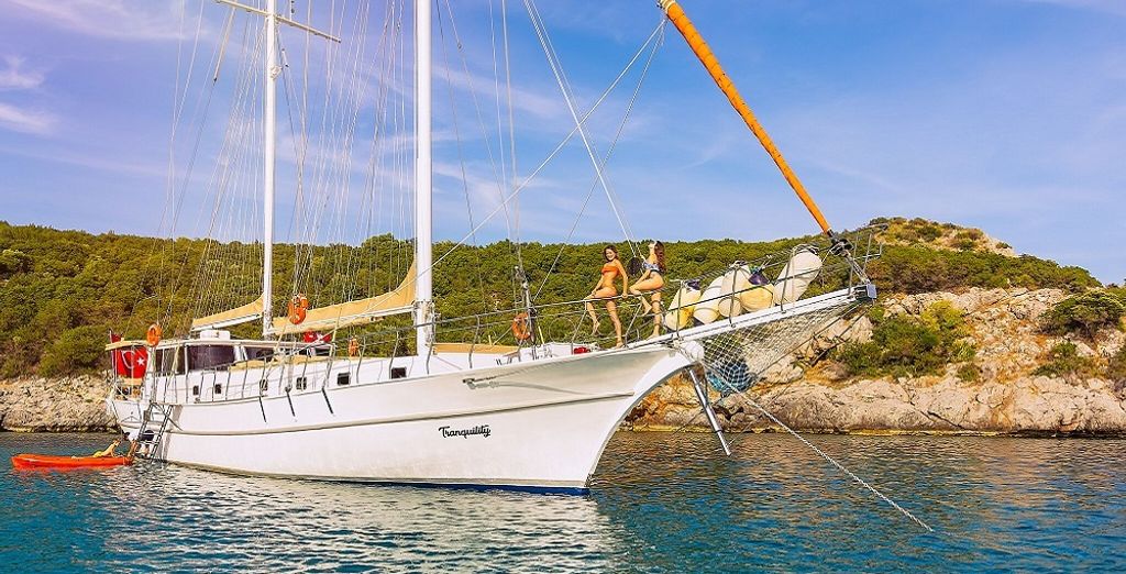 Crociera Bodrum in caicco Standard o Superior