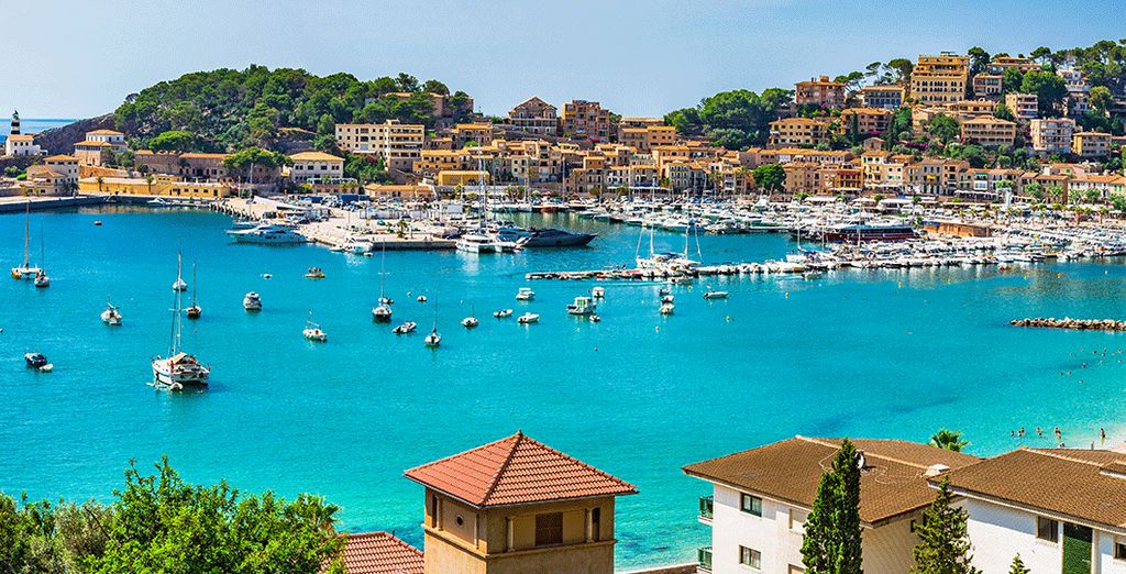 The charming little town of Soller