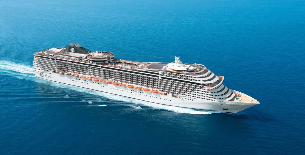 MSC Fantasia Mediterranean Cruise and Mallorca Hotels Stay - Rome - Up ...