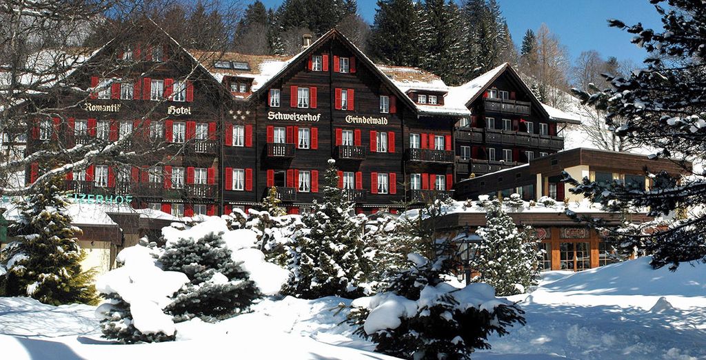 Romantik Hotel Schweizerhof Grindelwald 5* - ski with family