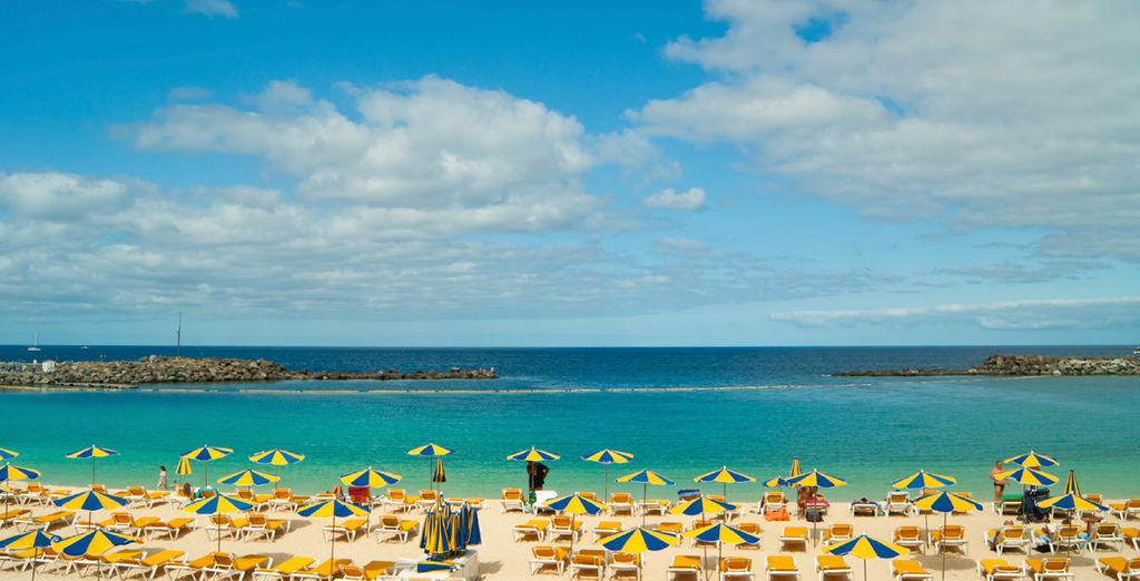 Beautiful beaches in Gran Canaria