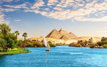 Groepsrondreis en cruise van 9 nachten in Egypte