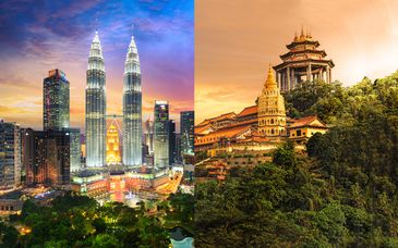 Mercure Kuala Lumpur Shaw Parade 4* + Mercure Penang Beach 4* mit optionalem Aufenthalt in Singapur
