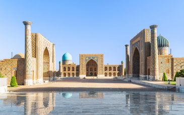 Las grandes ciudades y montañas de Uzbekistán en 6 u 8 noches