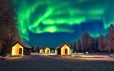 En plena naturaleza en Sodankylä con actividades incluidas