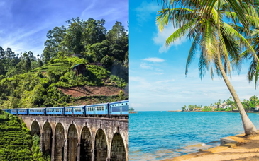 Combinado: Sri Lanka Express con extensión en la playa en 10, 12, 13 o 15 noches