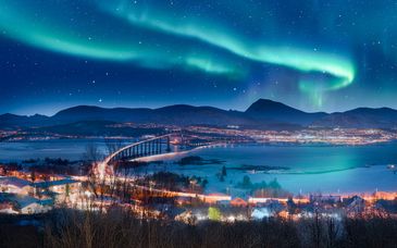 Circuito en libertad: Auroras boreales en Tromsø en 4 noches
