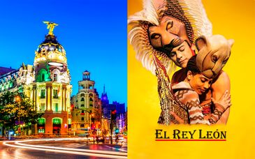 Musical El Rey León y hotel 4*