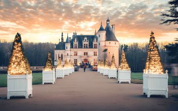 Circuit en liberté : Féérie de Noël et châteaux de la Loire