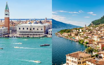 Circuit en liberté : Merveilles de l'Italie du Nord en deux temps 