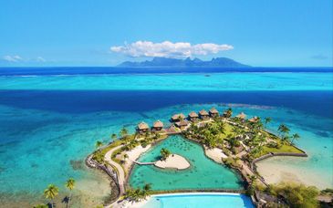 InterContinental Resort Tahiti 4*, Manava Beach Resort & Spa Moorea 4* et  InterContinental Bora Bora Le Moana Resort 4*