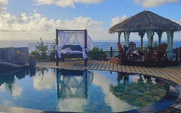 Résidence l'Ilot Bleu avec extension possible en Guadeloupe