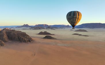 Circuit en groupe : La Jordanie vue du ciel
