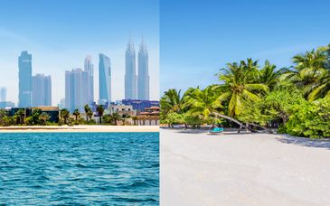 Collection Luxe : Raffles Dubai 5* et Raffles Maldives Meradhoo 5*
