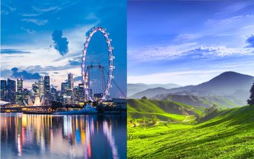 Dusit Thani Singapore 5*, The Majestic Malacca Hotel 5*, Hotel Stripes Kuala Lumpur 5*, Cameron Highlands Resort 5*, Pangkor Laut Resort 5*