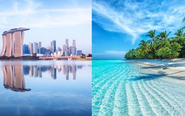 Dusit Thani Laguna Singapore 5*, The Ritz-Carlton, Kuala Lumpur 5* e Pullman Maldives Maamutaa 5*