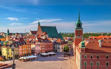 Tour di gruppo: Il cuore di Varsavia in 4 notti