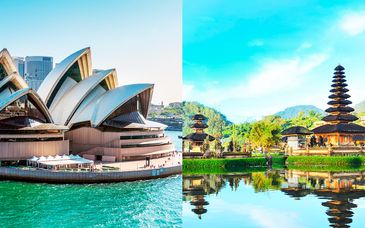 Tour dell'Australia e estensione mare a Bali