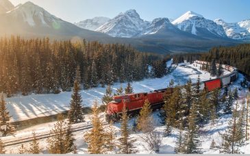 8 - 10 night tour: Toronto to Vancouver aboard 'Le Canadien' train