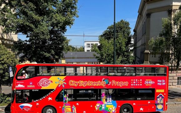 Eine Bustour durch Prag