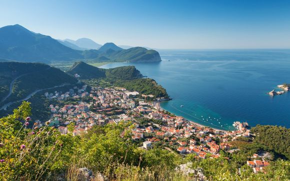 Willkommen an der Riviera von Budva